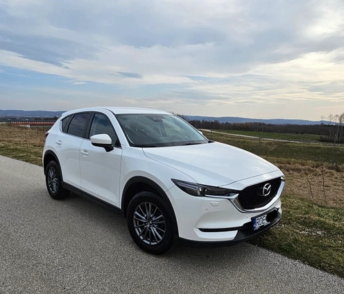 Mazda CX-5 cena 92000 przebieg: 92000, rok produkcji 2018 z Dębica małe 137